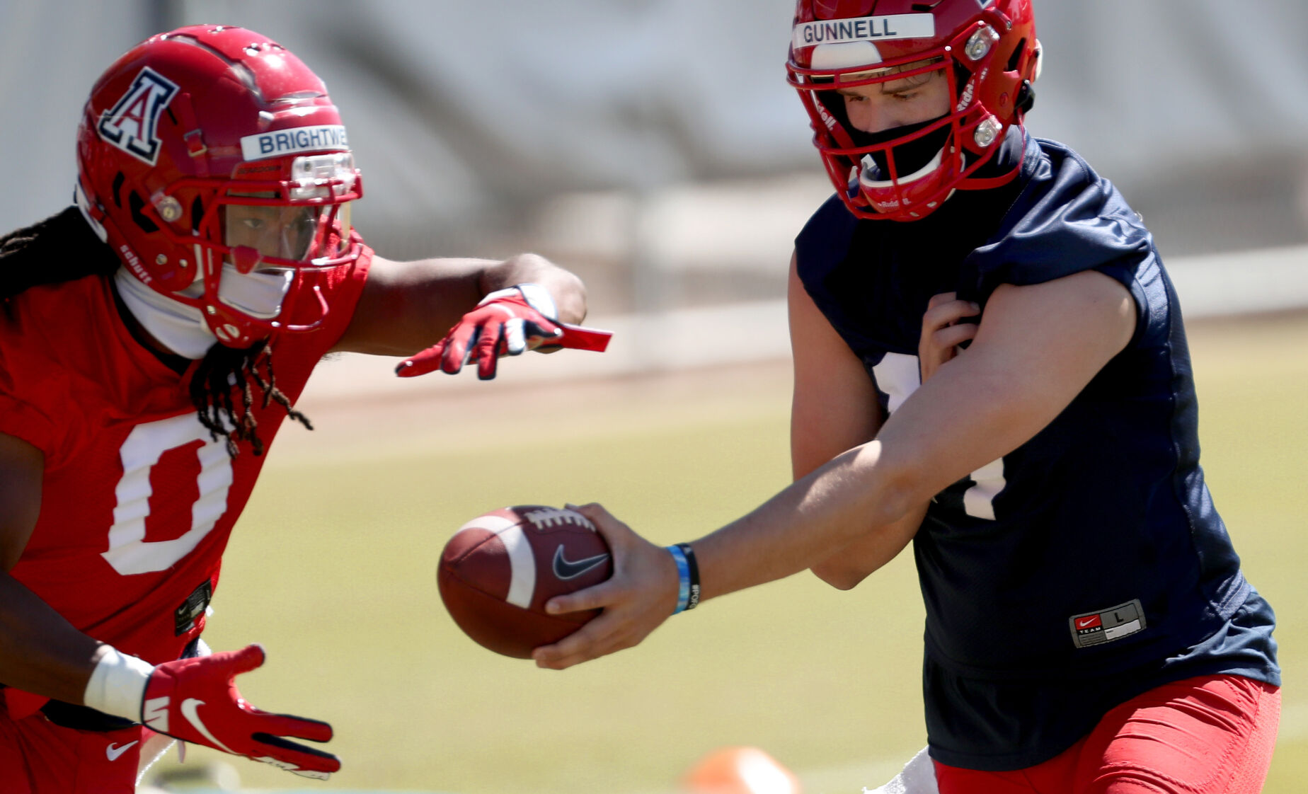 UA football day two